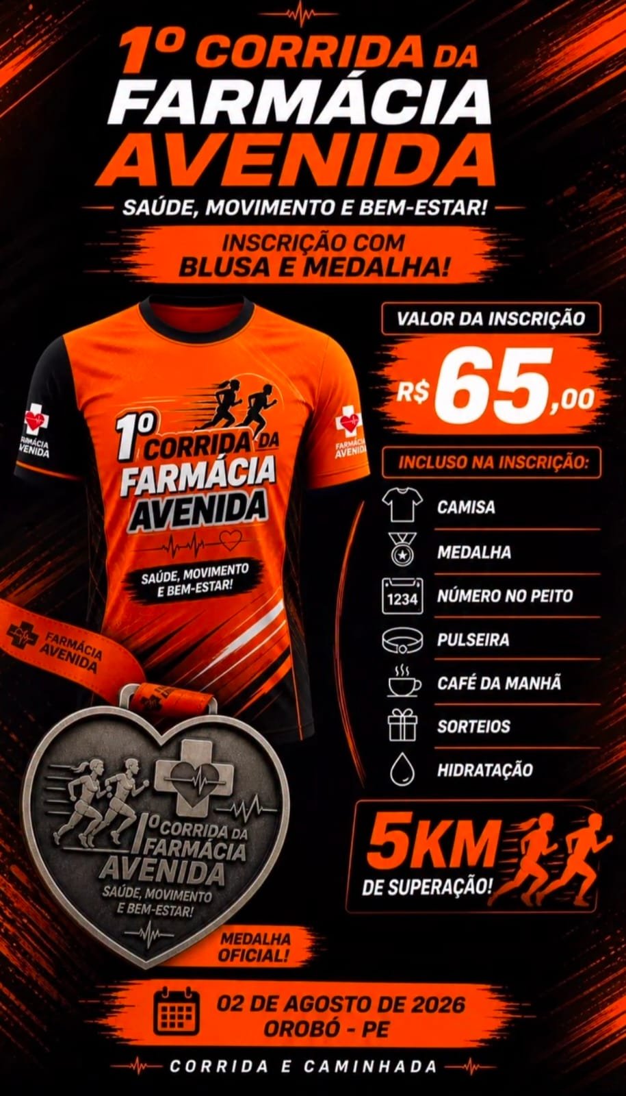 1ª Corrida da Farmácia Avenida