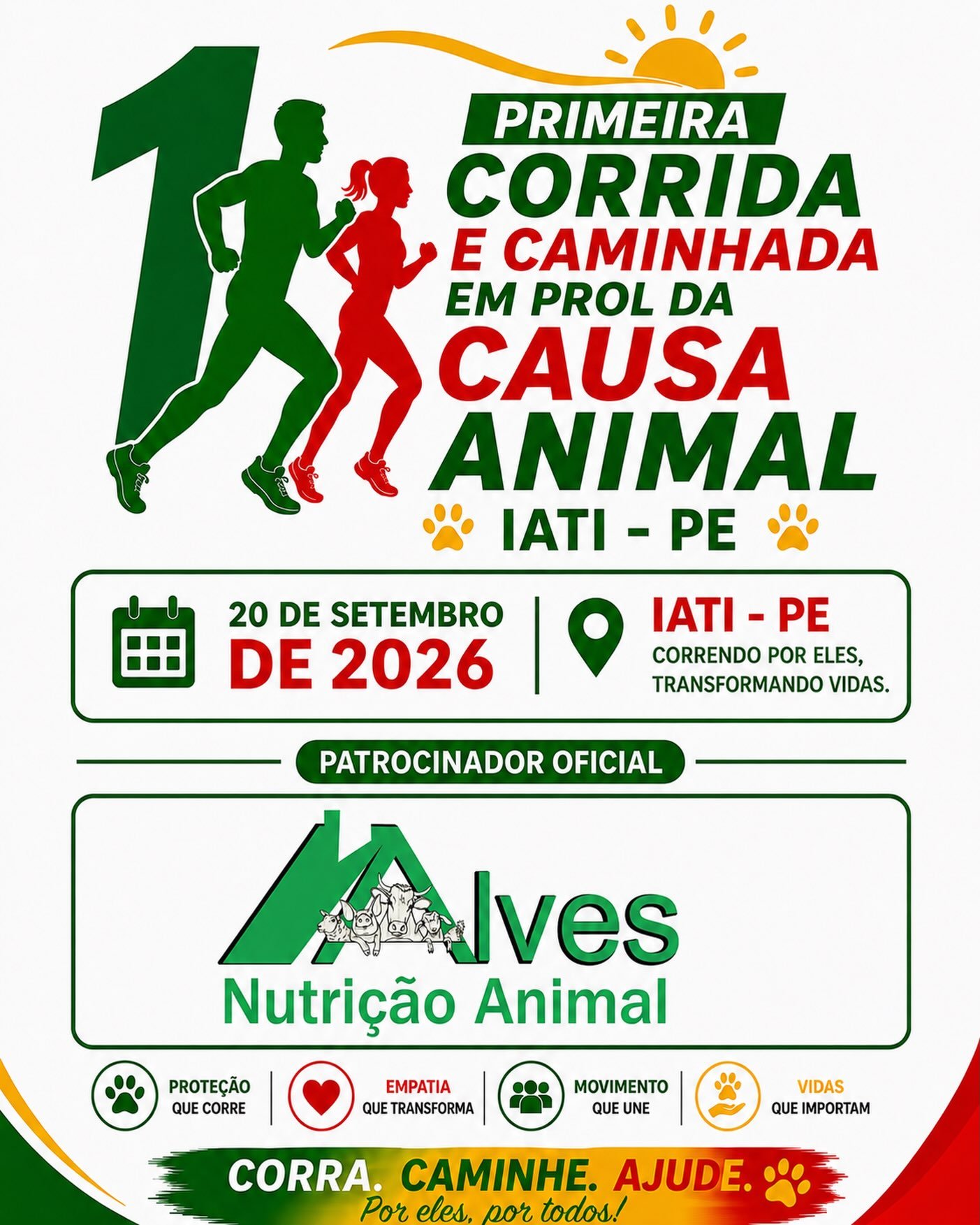 1ª Corrida e Caminhada em Prol da Causa Animal
