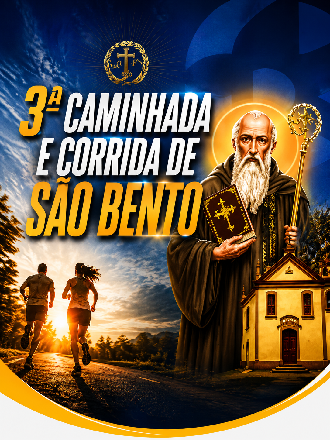3ª CAMINHADA E CORRIDA DE SÃO BENTO