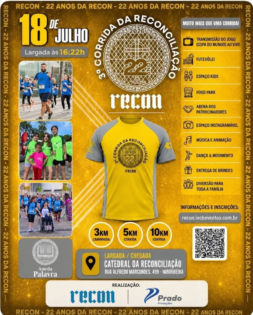 3ª CORRIDA DA RECONCILIAÇÃO