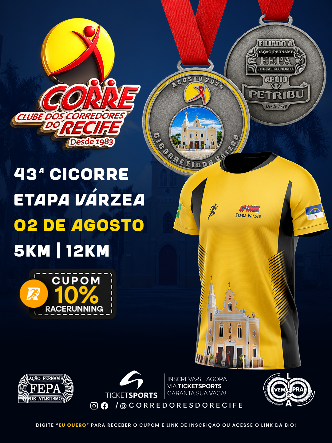 43ª CICORRE ETAPA VÁRZEA