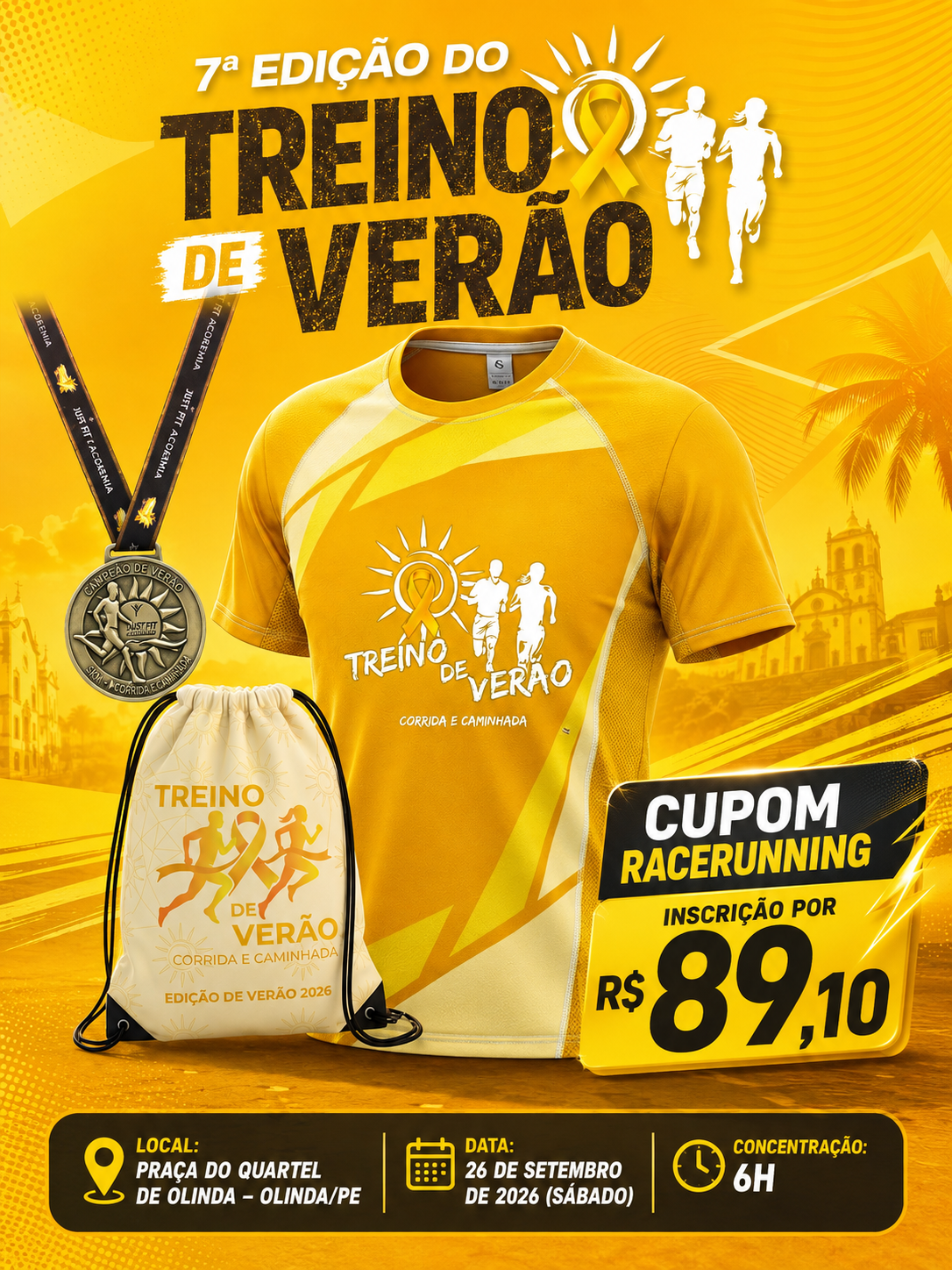 7ª EDIÇÃO CORRIDA TREINO DEVERÃO