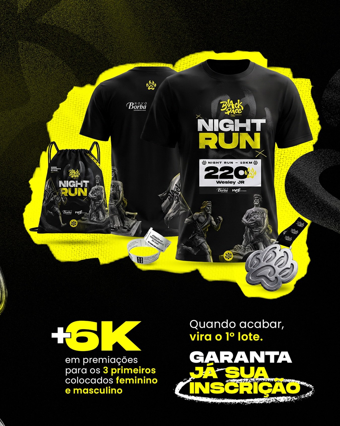 BLACK PACE NIGHT RUN