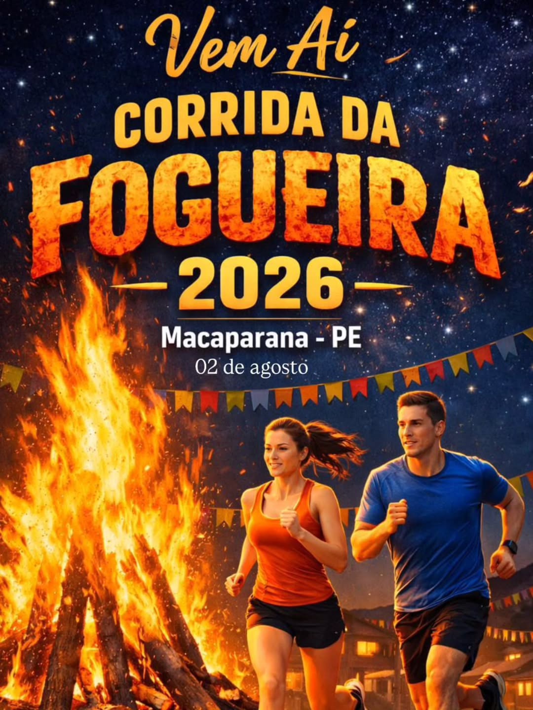 CORRIDA DA FOGUEIRA