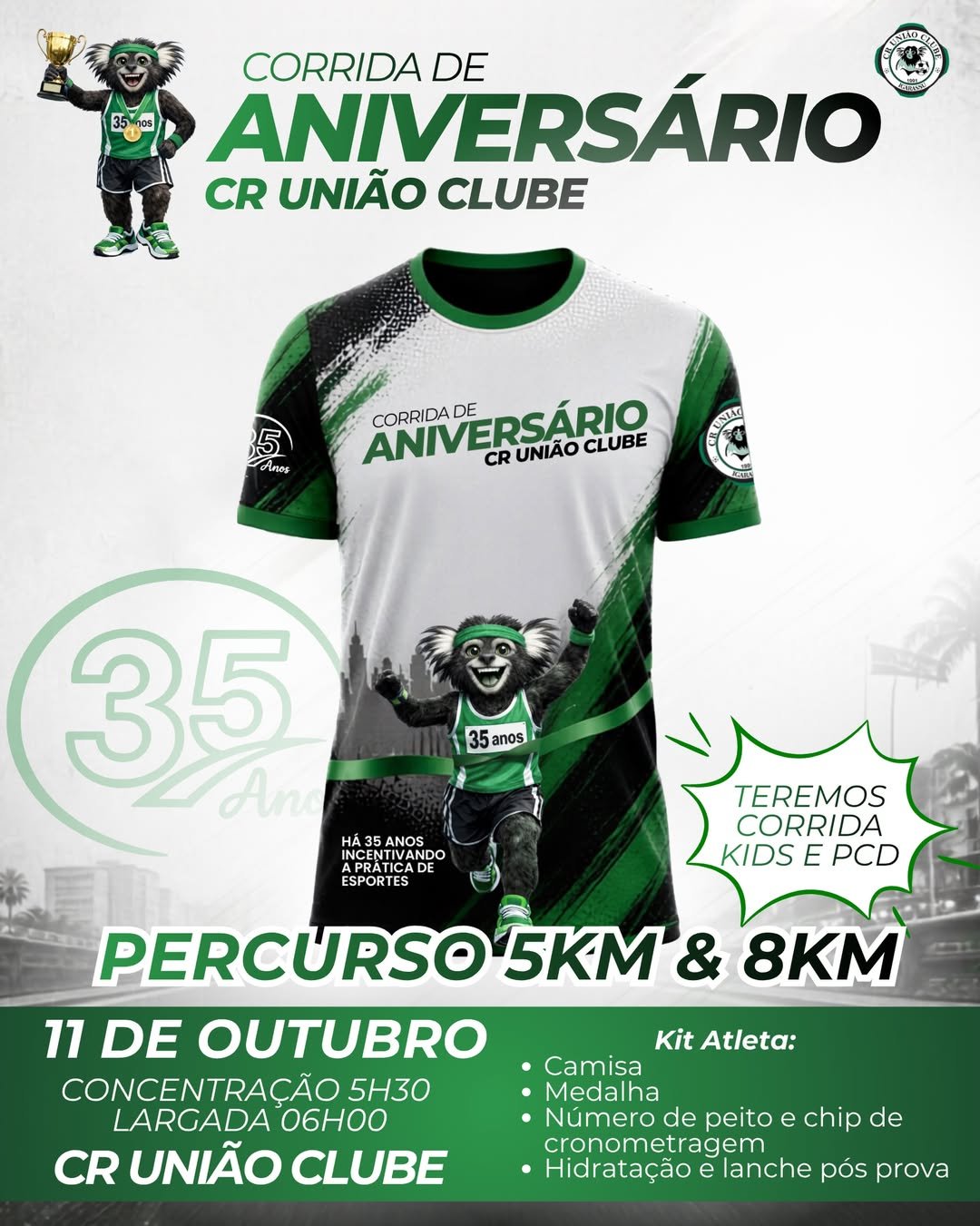 CORRIDA DE ANIVERSÁRIO DO CR UNIÃO CLUBE