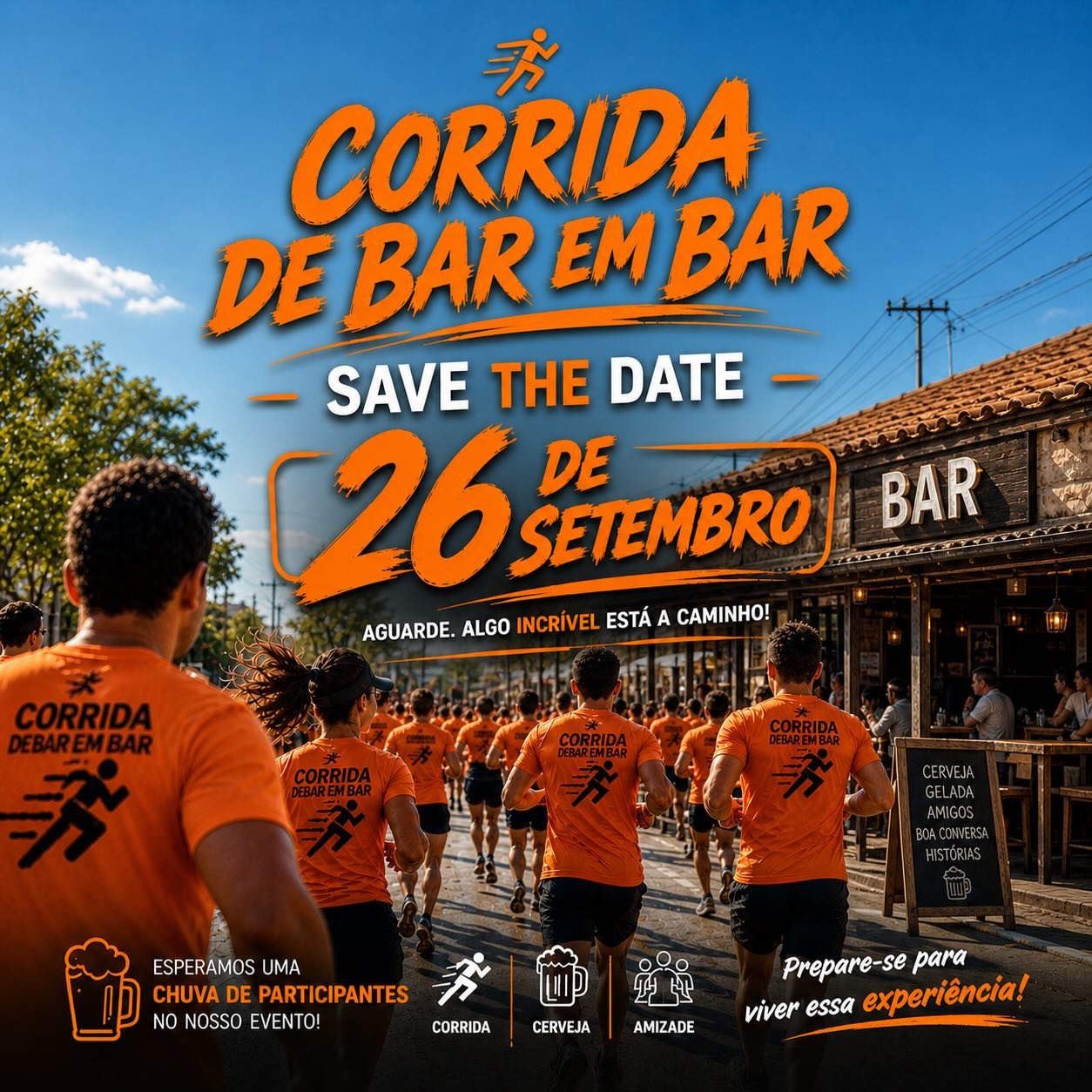 CORRIDA DE BAR EM BAR