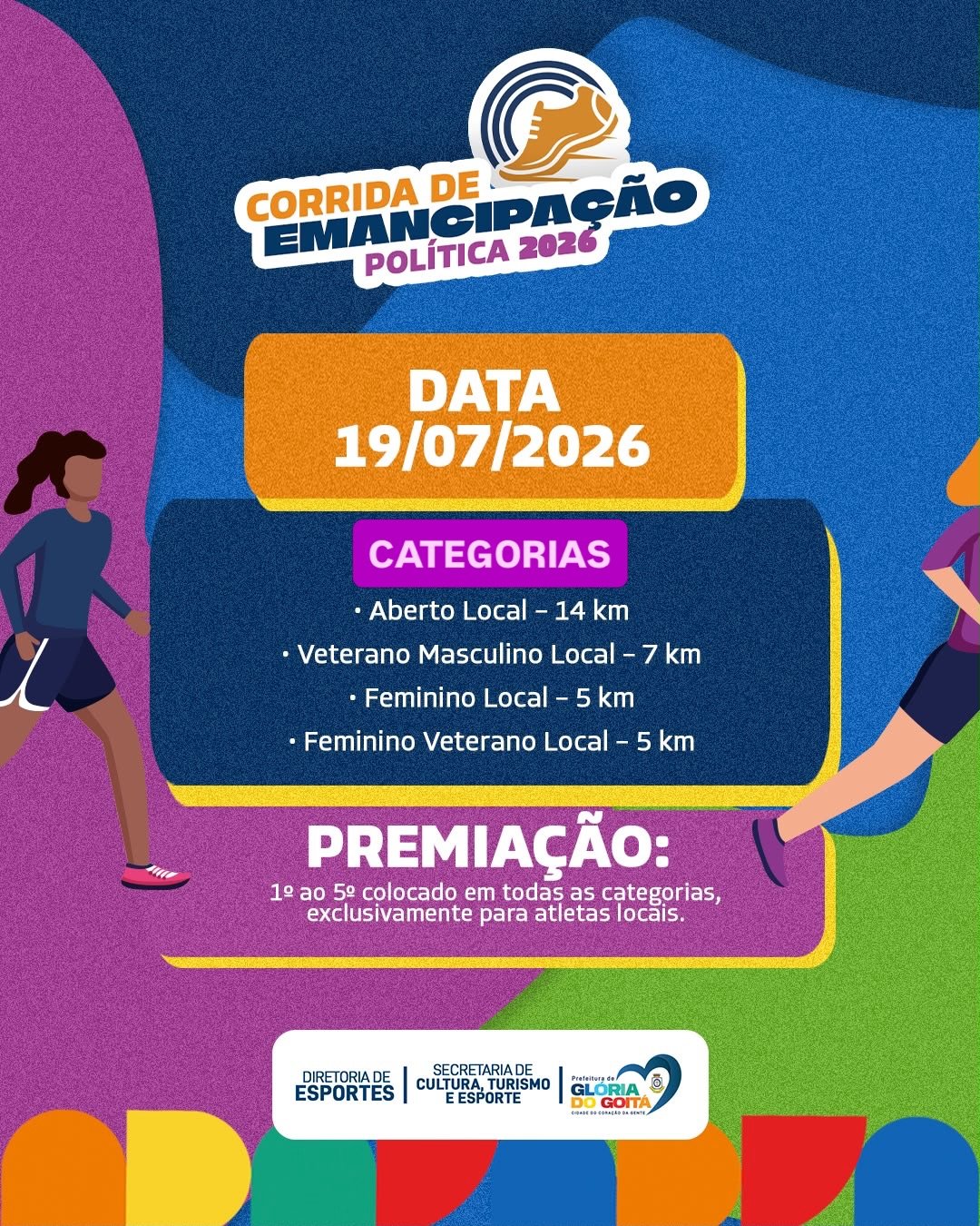 CORRIDA DE EMACIPAÇÃO POLÍTICA