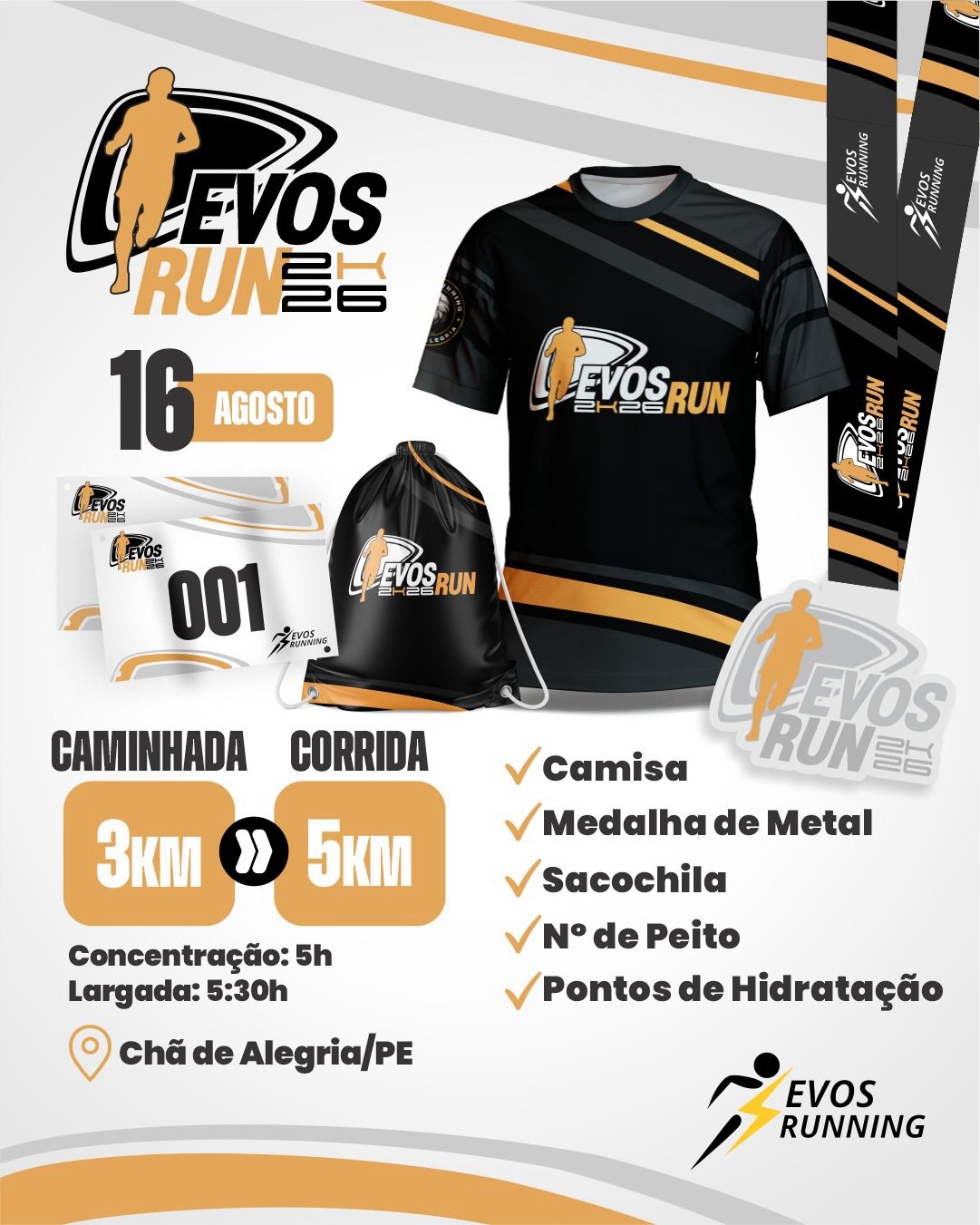CORRIDA EVOS RUN