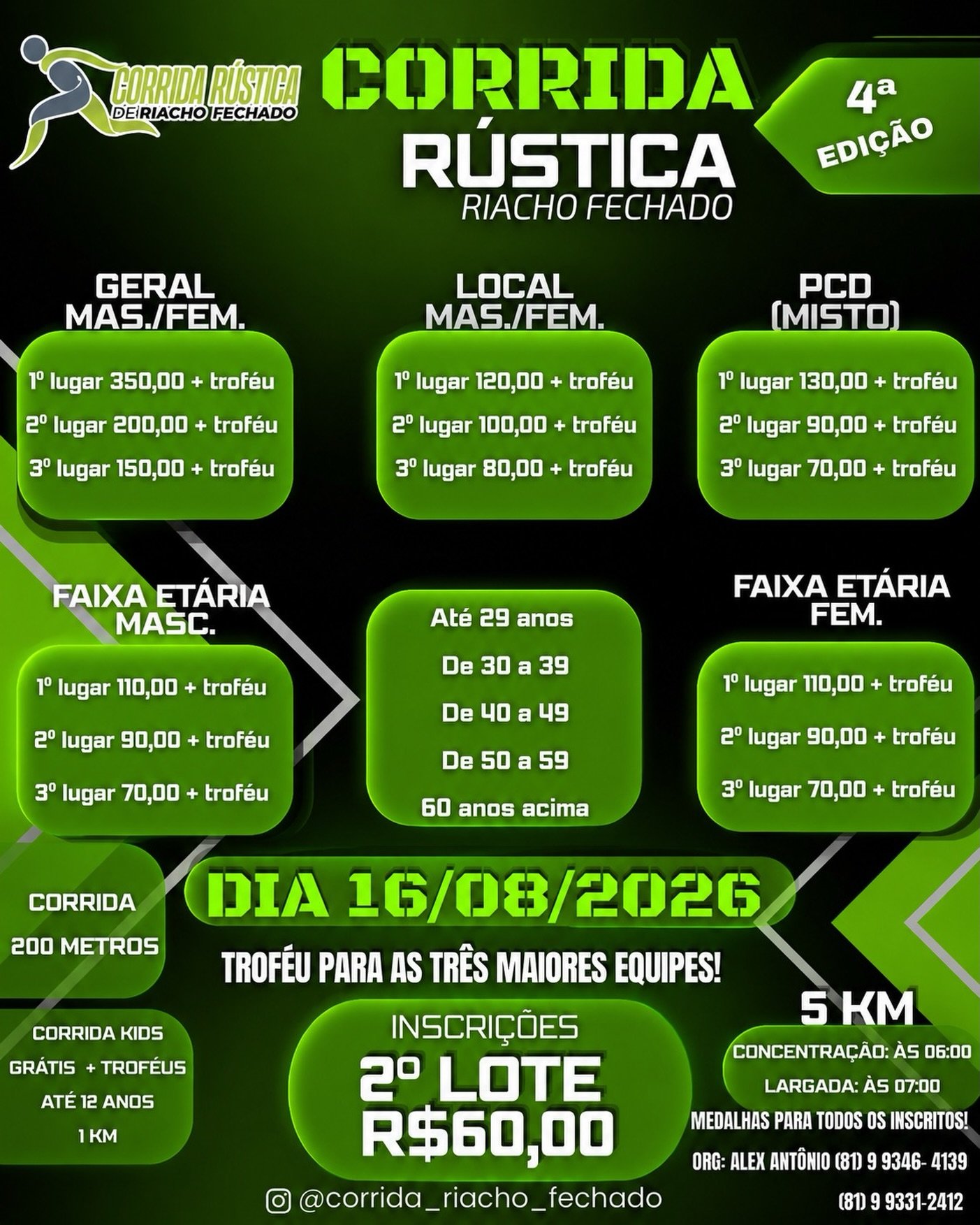Corrida Rústica de Riacho Fechado