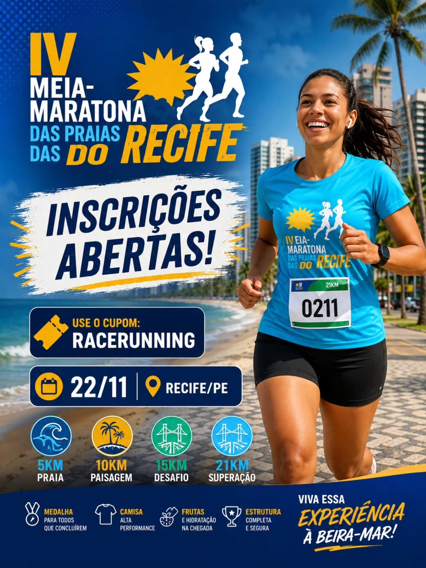 IV MEIA MARATONA DAS PRAIAS DO RECIFE