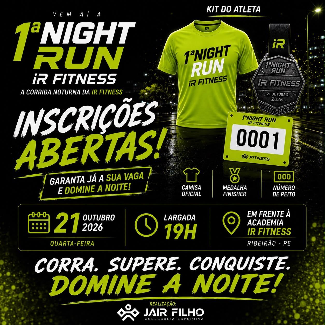 1ª NIGHT RUN IR FITNESS