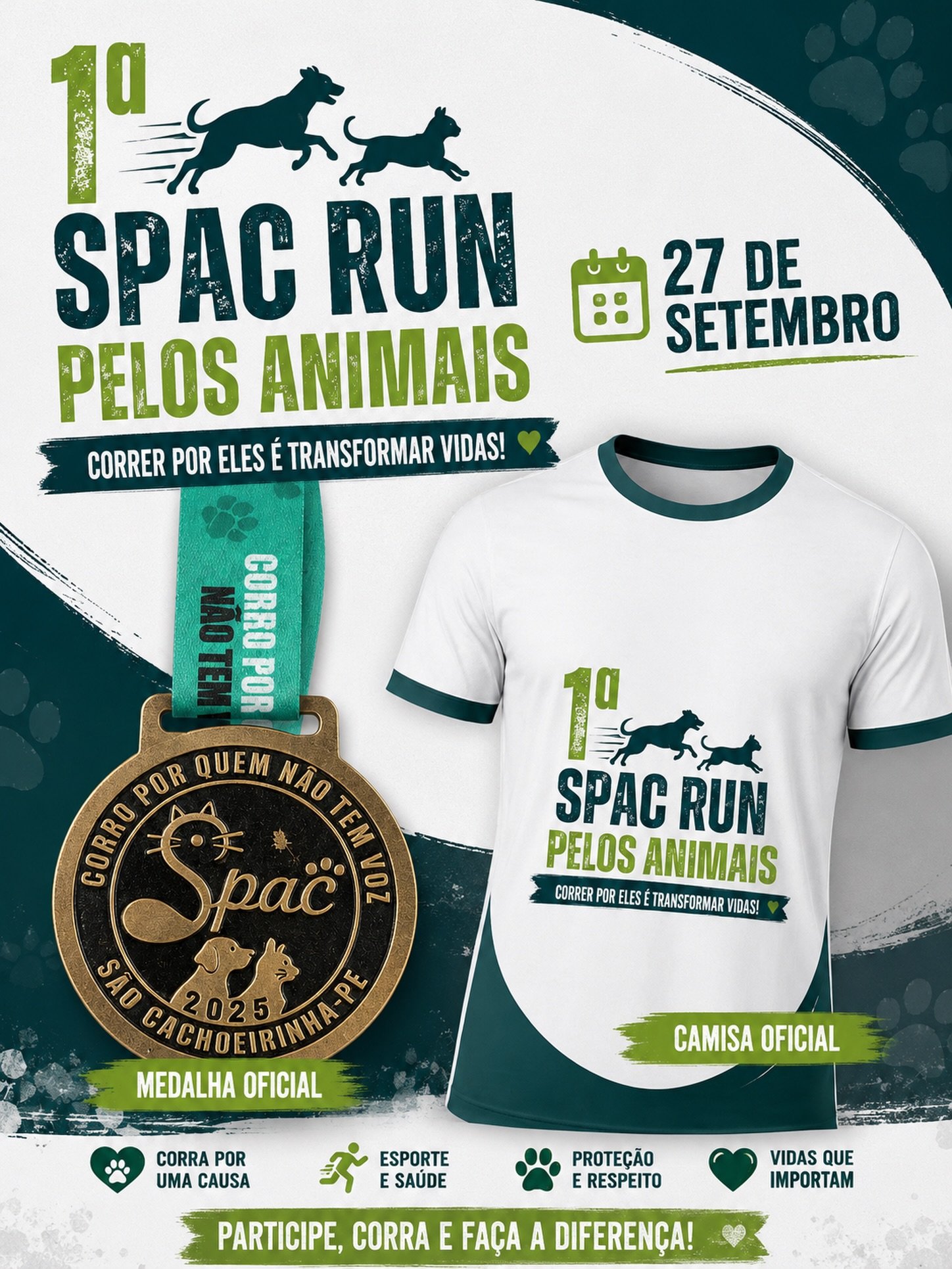 1ª SPAC RUN PELOS ANIMAIS