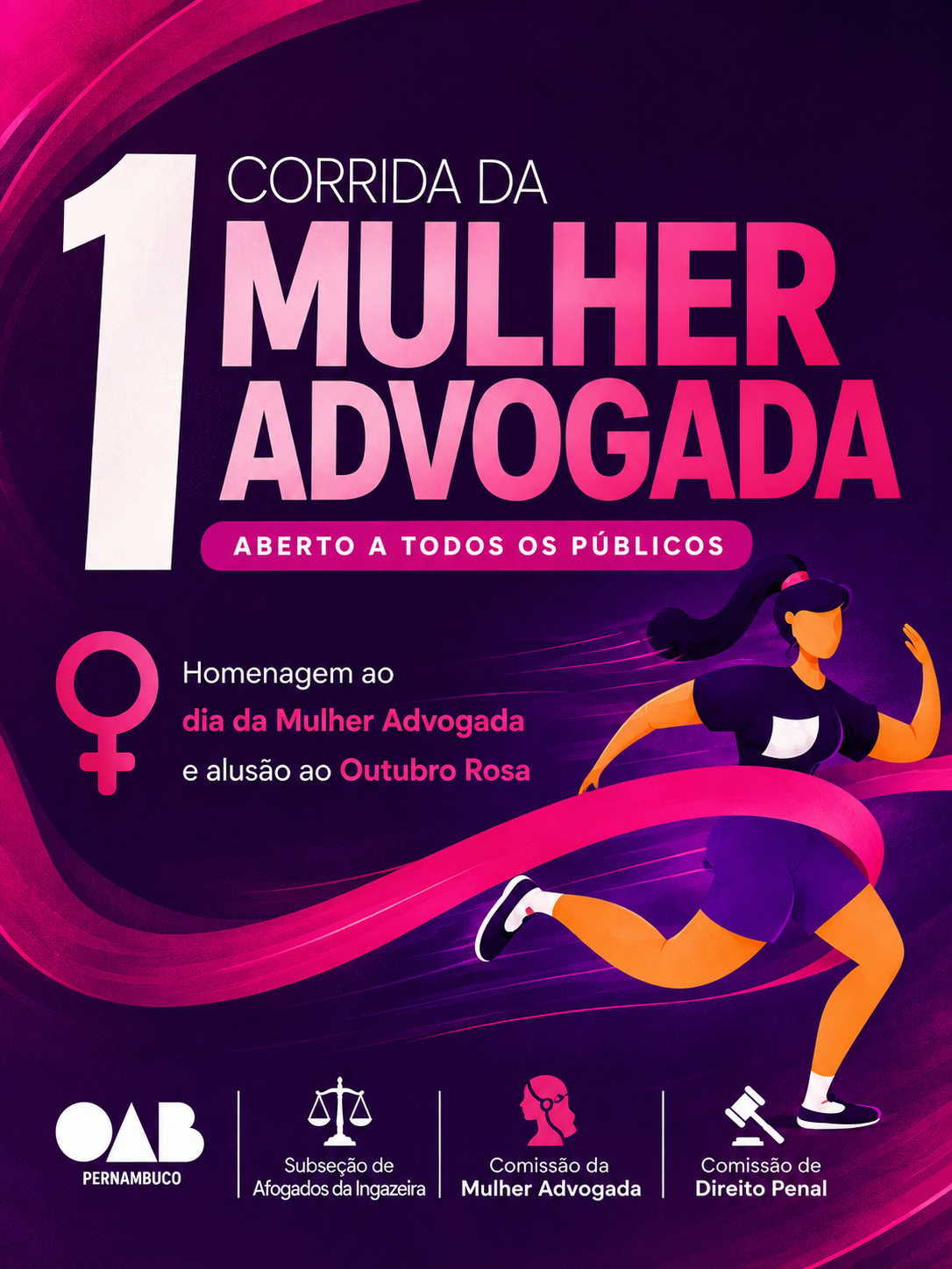 1ª corrida da mulher advogada