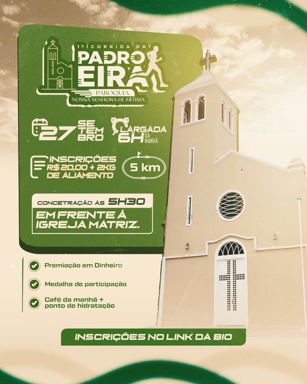 1ª corrida da padroeira