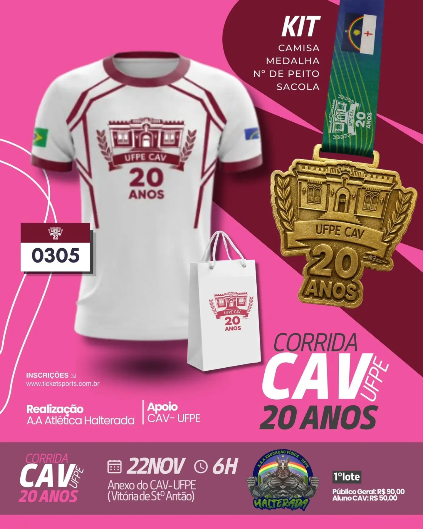 1ª CORRIDA DO CAV 20 ANOS