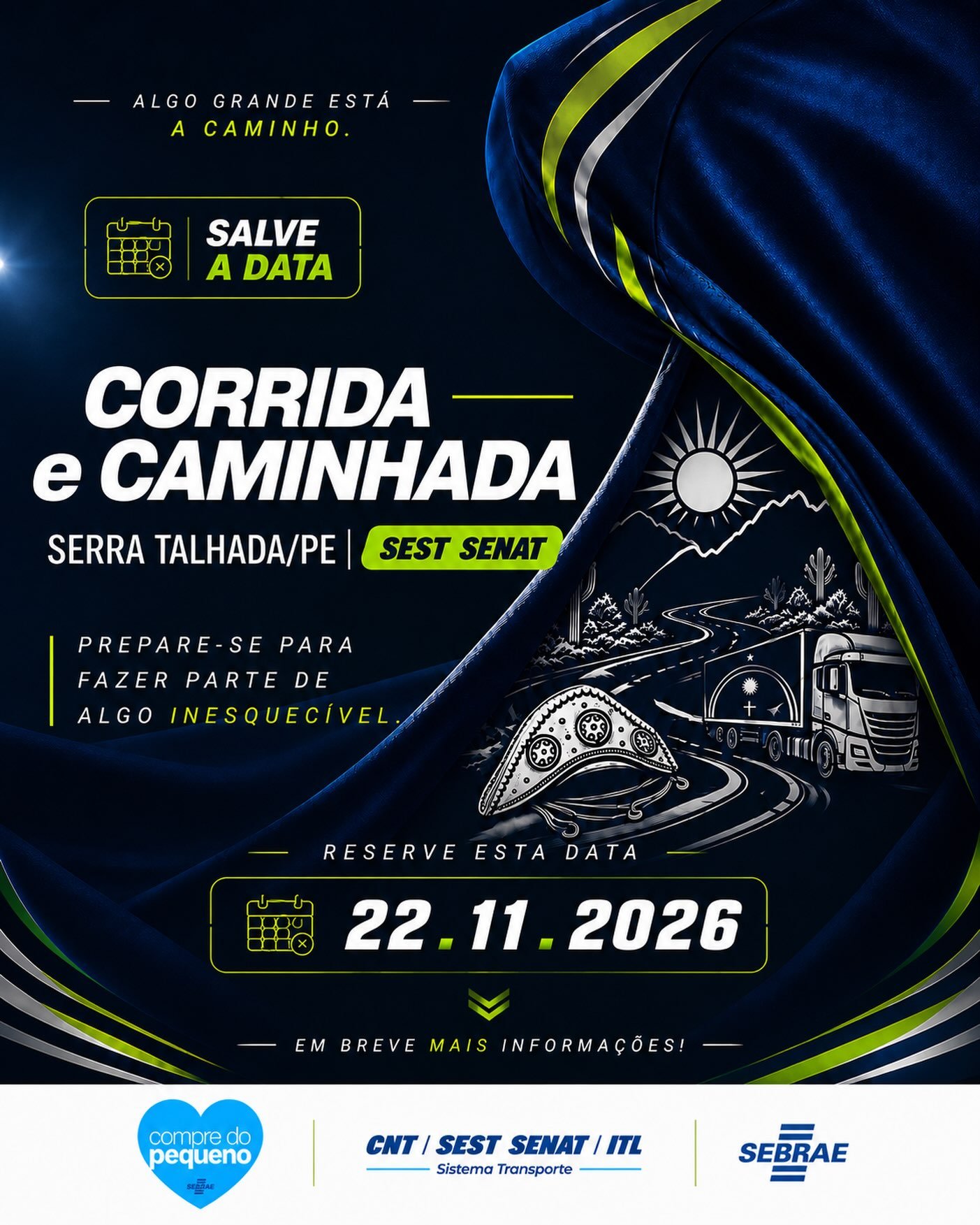 1ª corrida e caminhada sest senat serra talhada