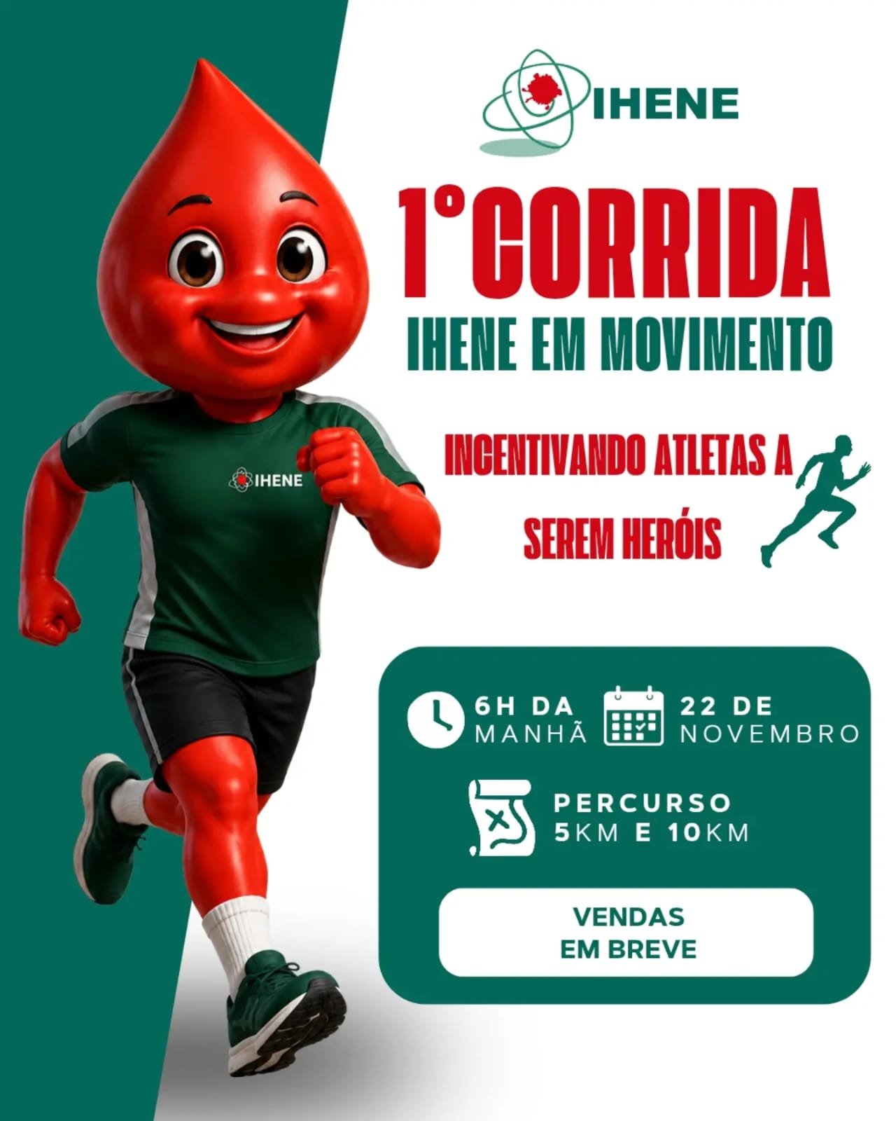 1ª corrida ihene em movimento