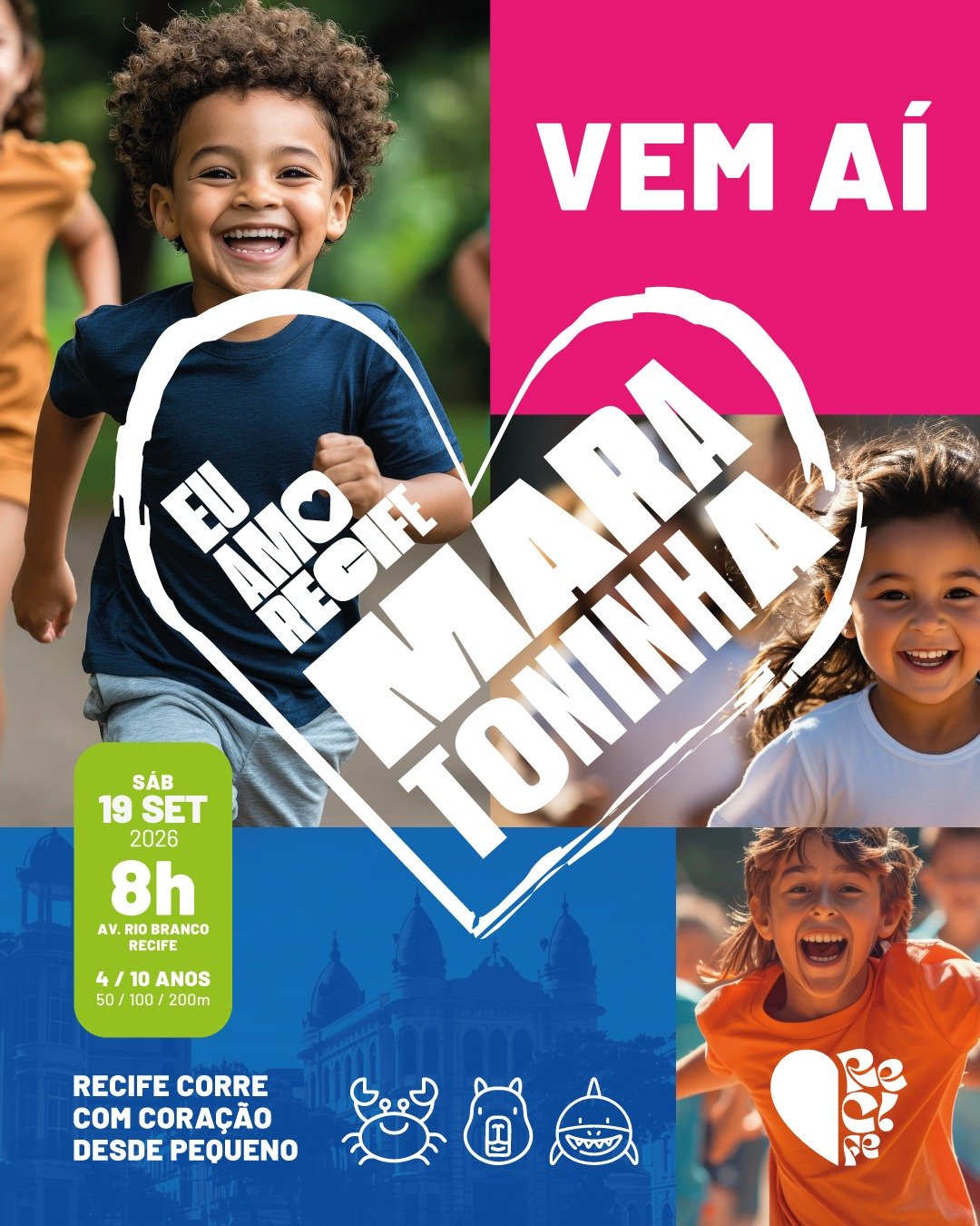 1ª maratoninha eu amo recife