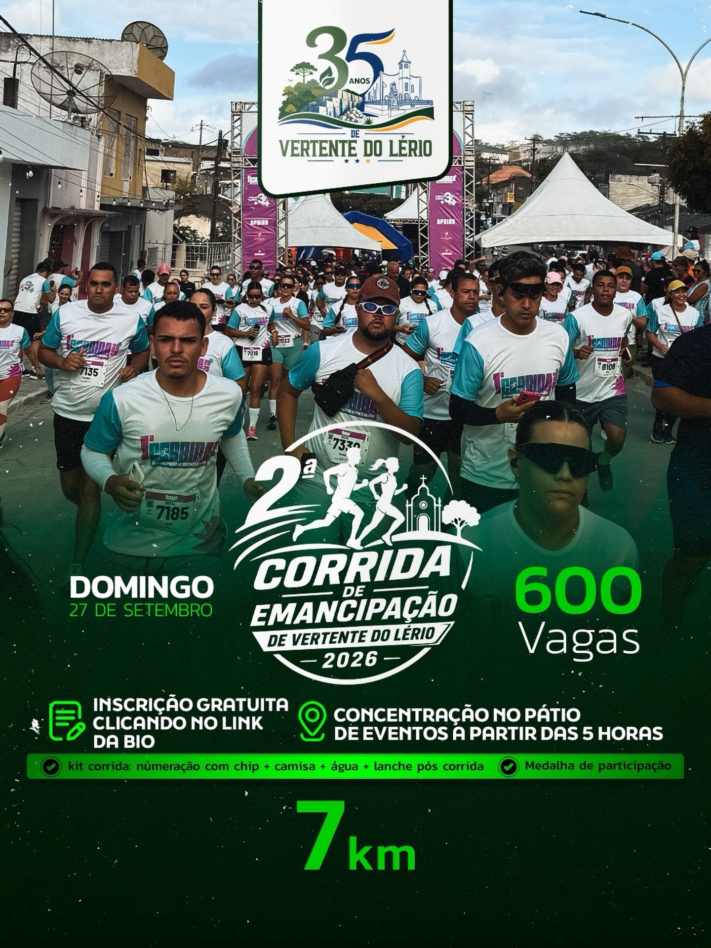 2ª corrida de emancipação de vertente do lério