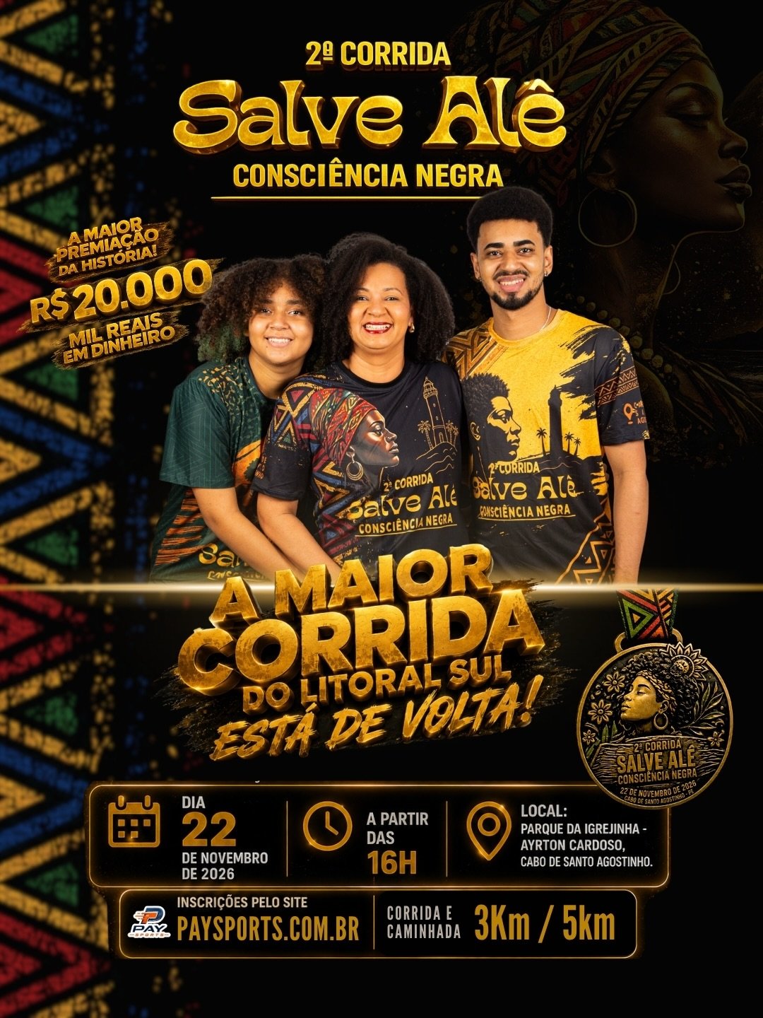 2ª corrida salve alê