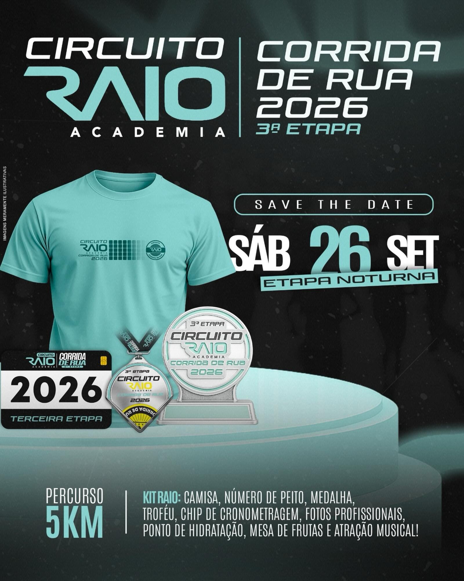 26092026 – 3ª ETAPA DO CIRCUITO RAIO ACADEMIA