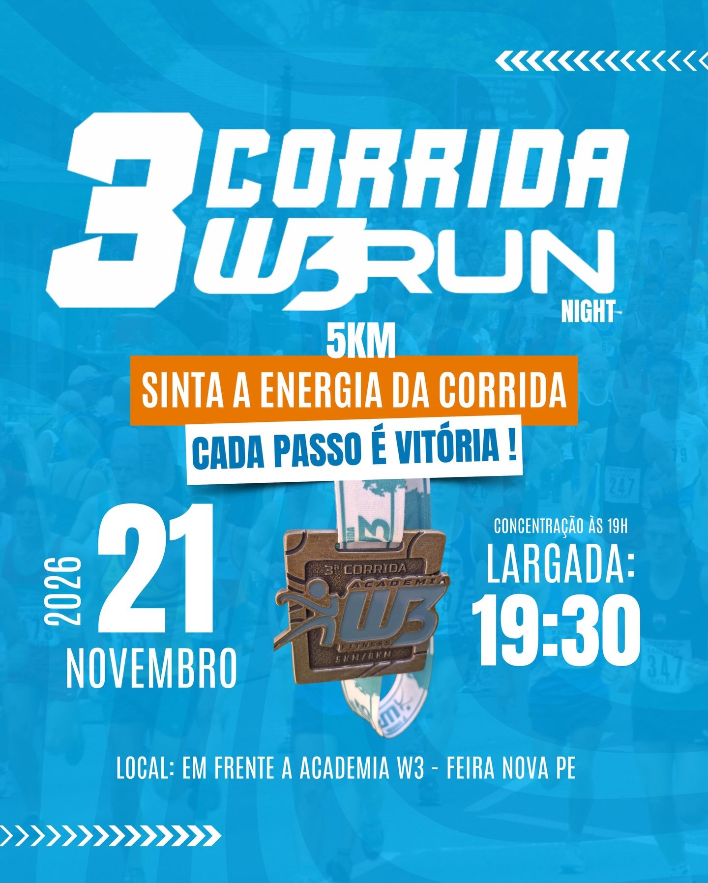 3ª corrida w3run night