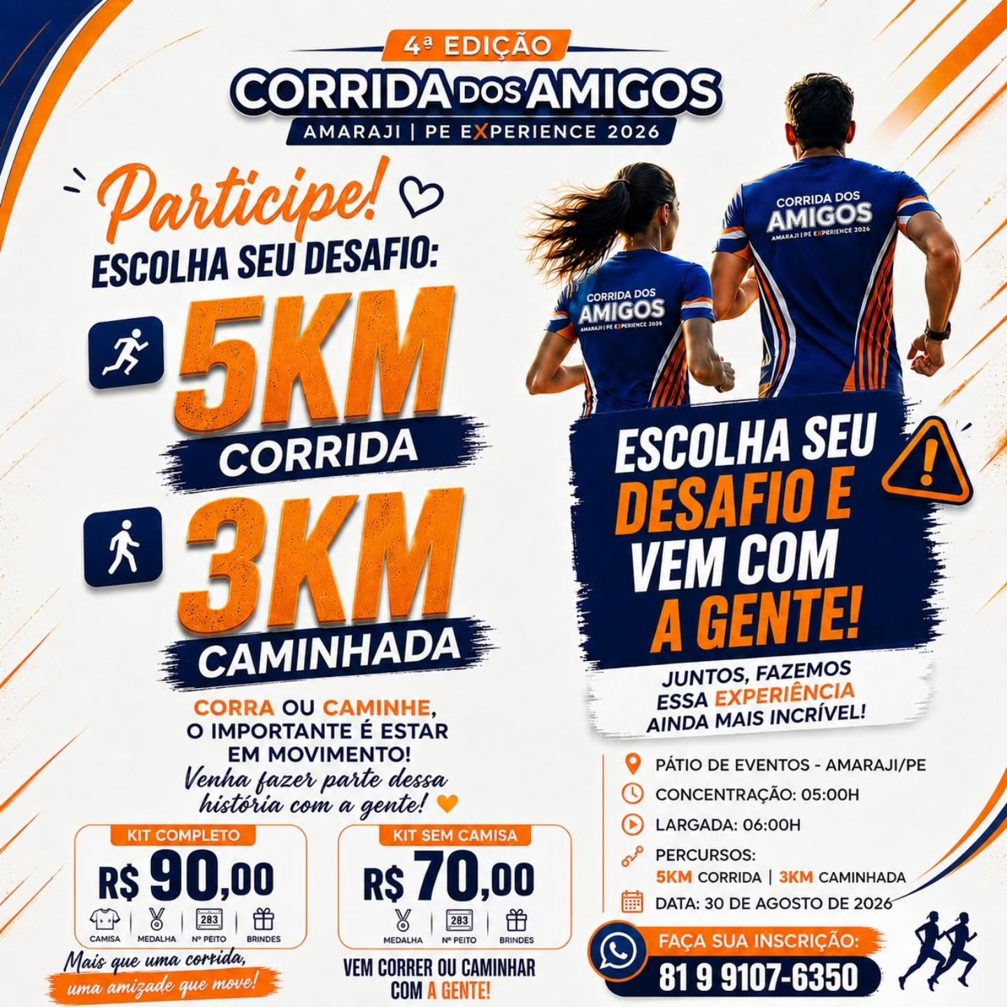4ª CORRIDA DOS AMIGOS – AMARAJI EXPERIENCE 2026