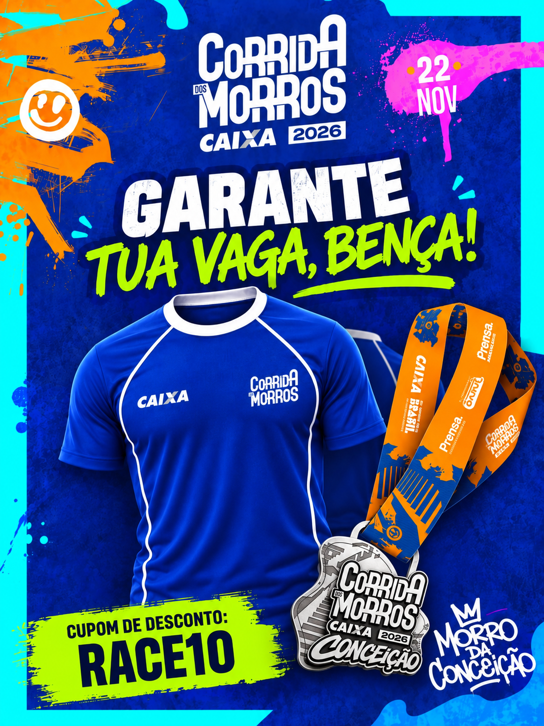 Capa de 7ª Corrida dos Morros