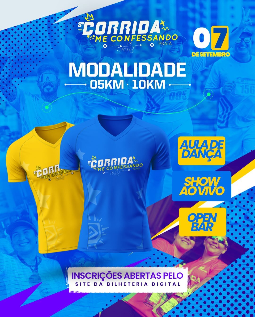 2ª CORRIDA ME CONFESSANDO PRAIA – CORRIDA DA INDEPENDÊNCIA
