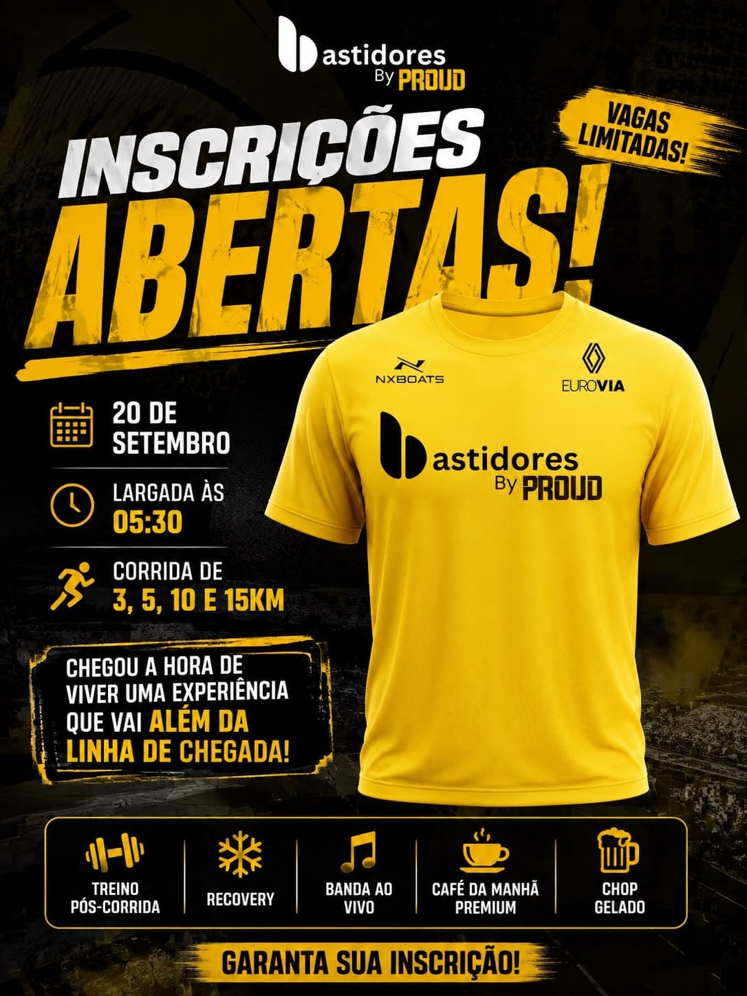 corrida bastidores