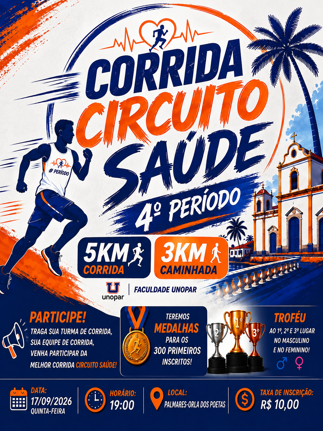 corrida circuito saúde - 4º período