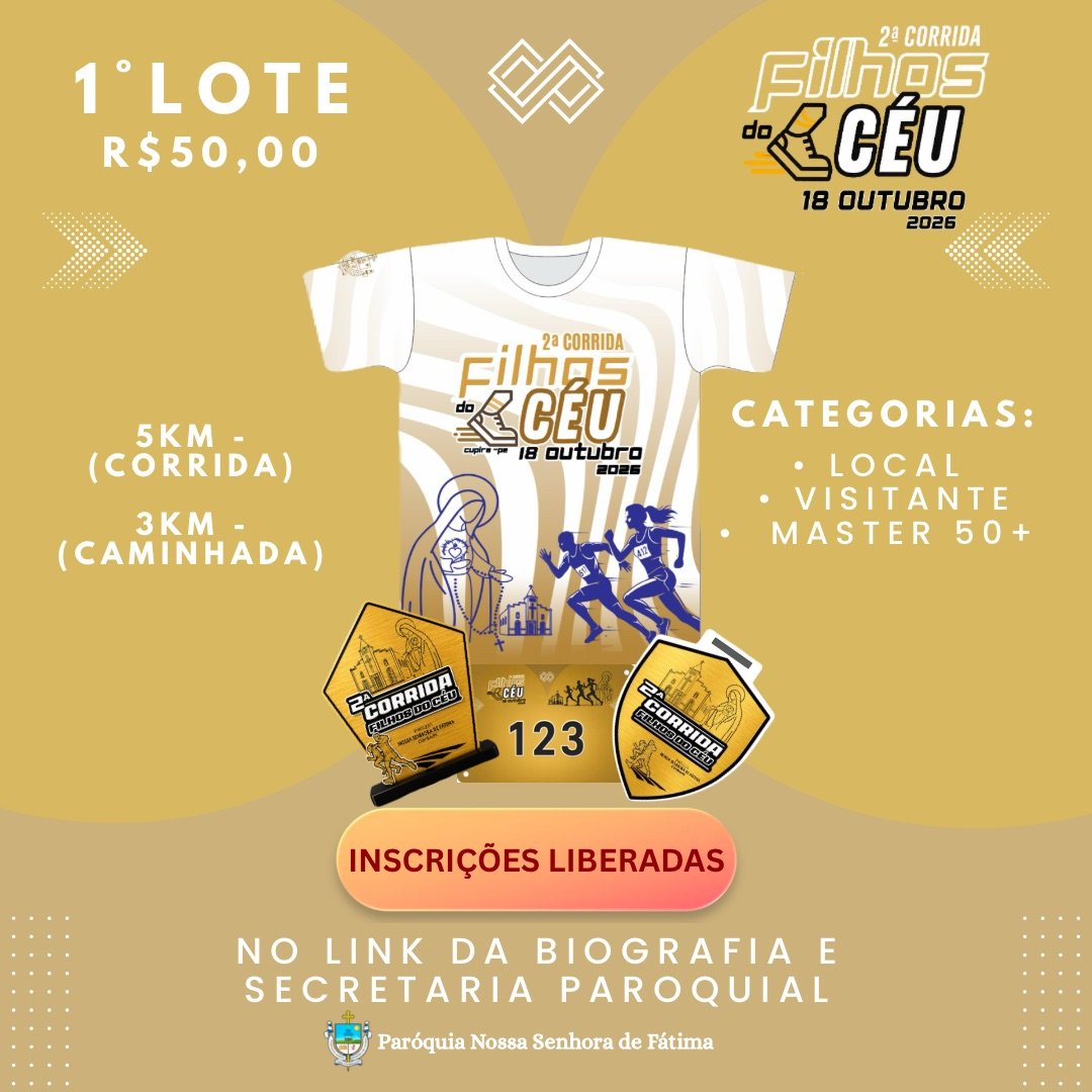 corrida filhos do céu