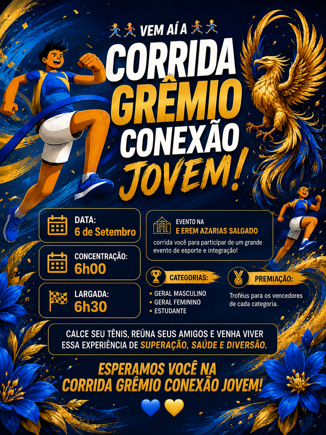 corrida grêmio conexão jovem