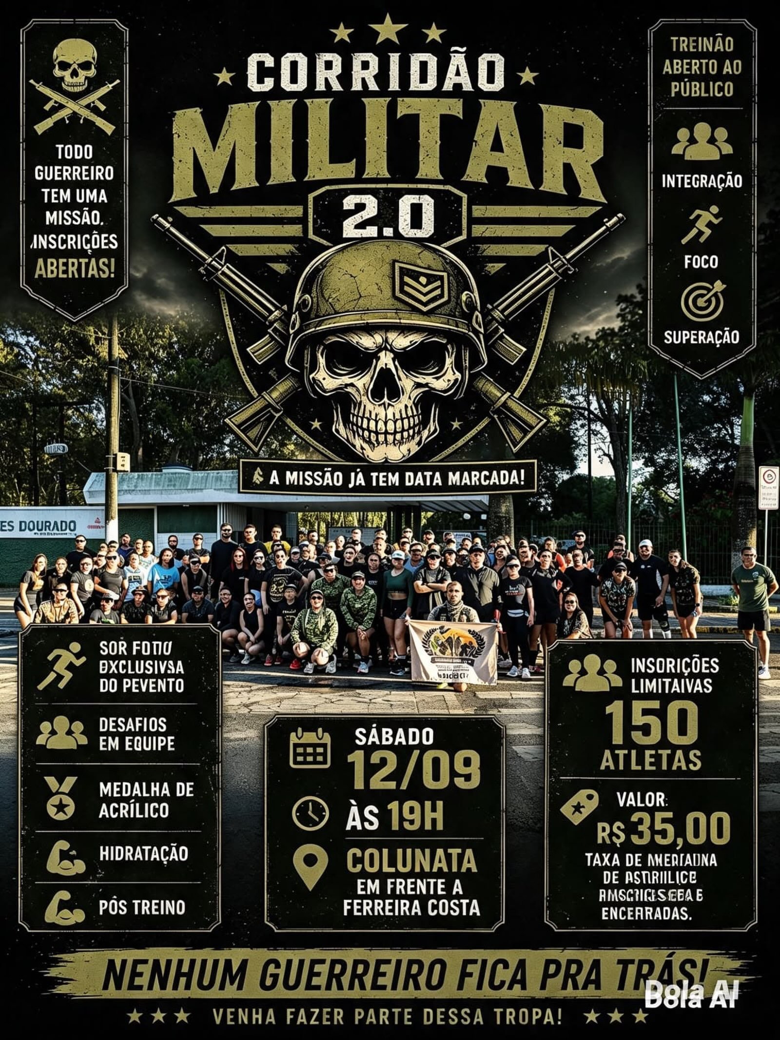 corridão militar 2.0