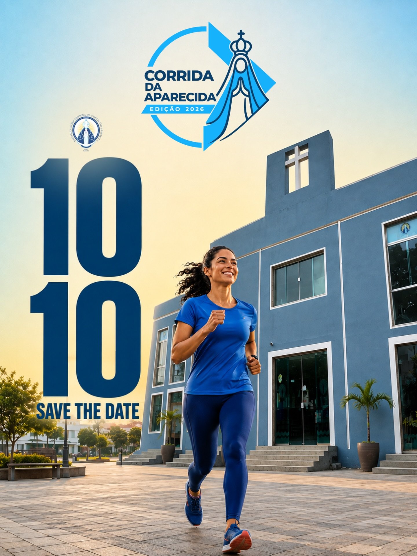 iii corrida e caminhada de aparecida