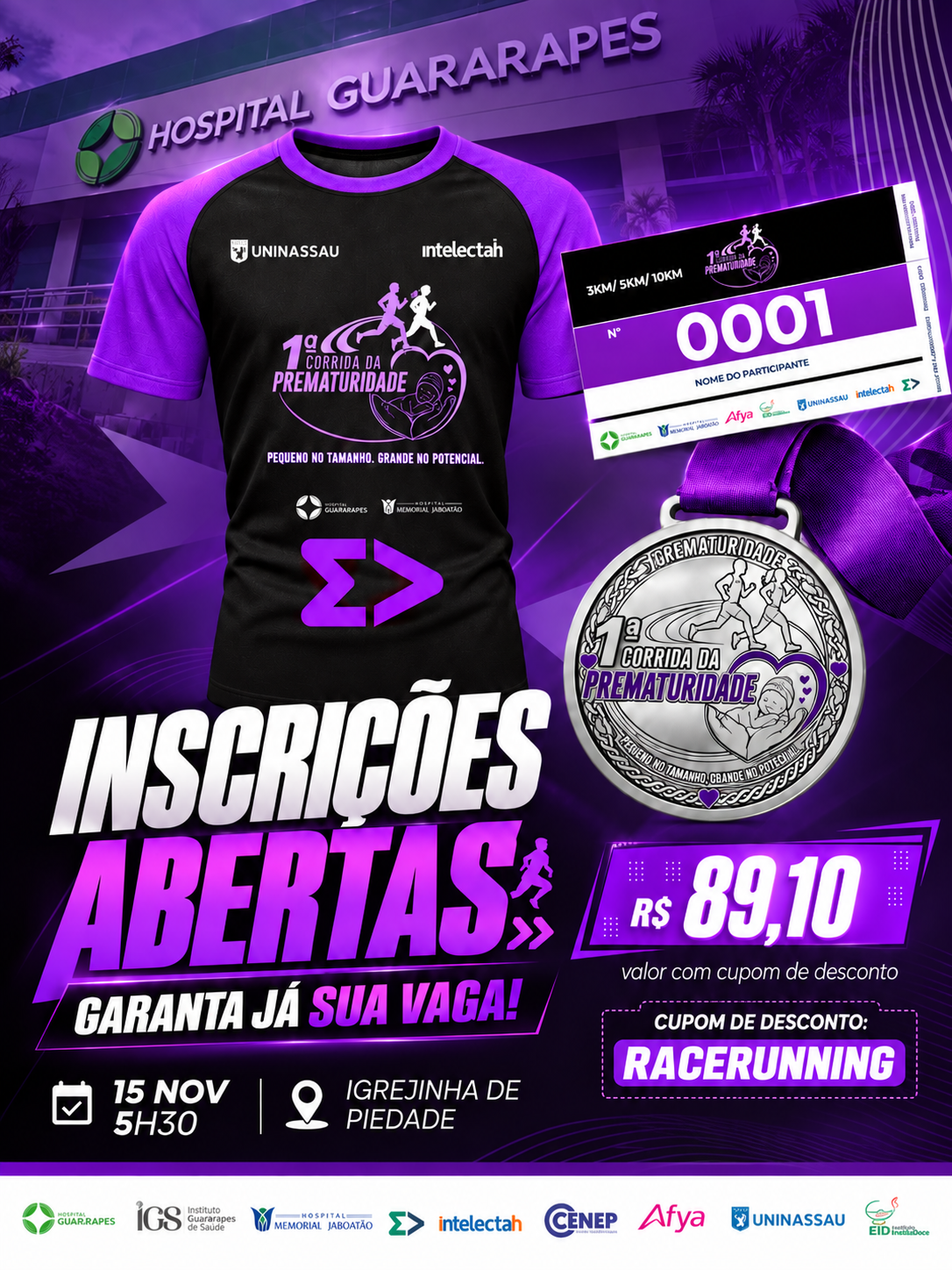 1ª CORRIDA DA PREMATURIDADE