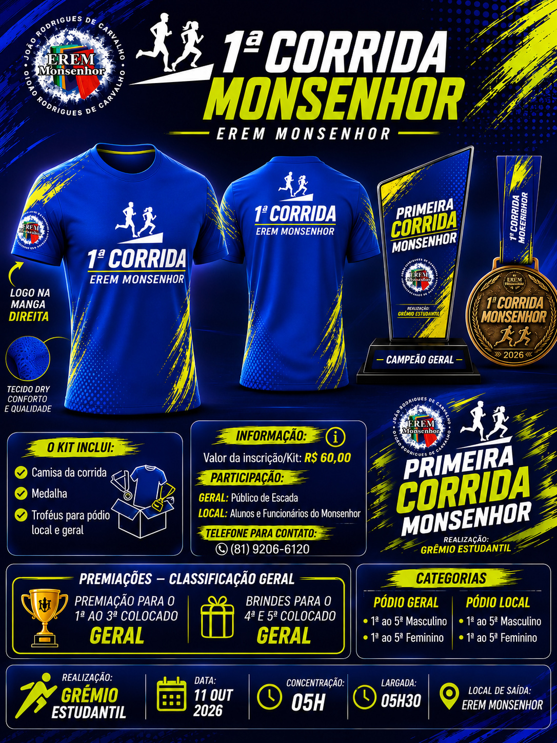 1ª corrida monsenhor