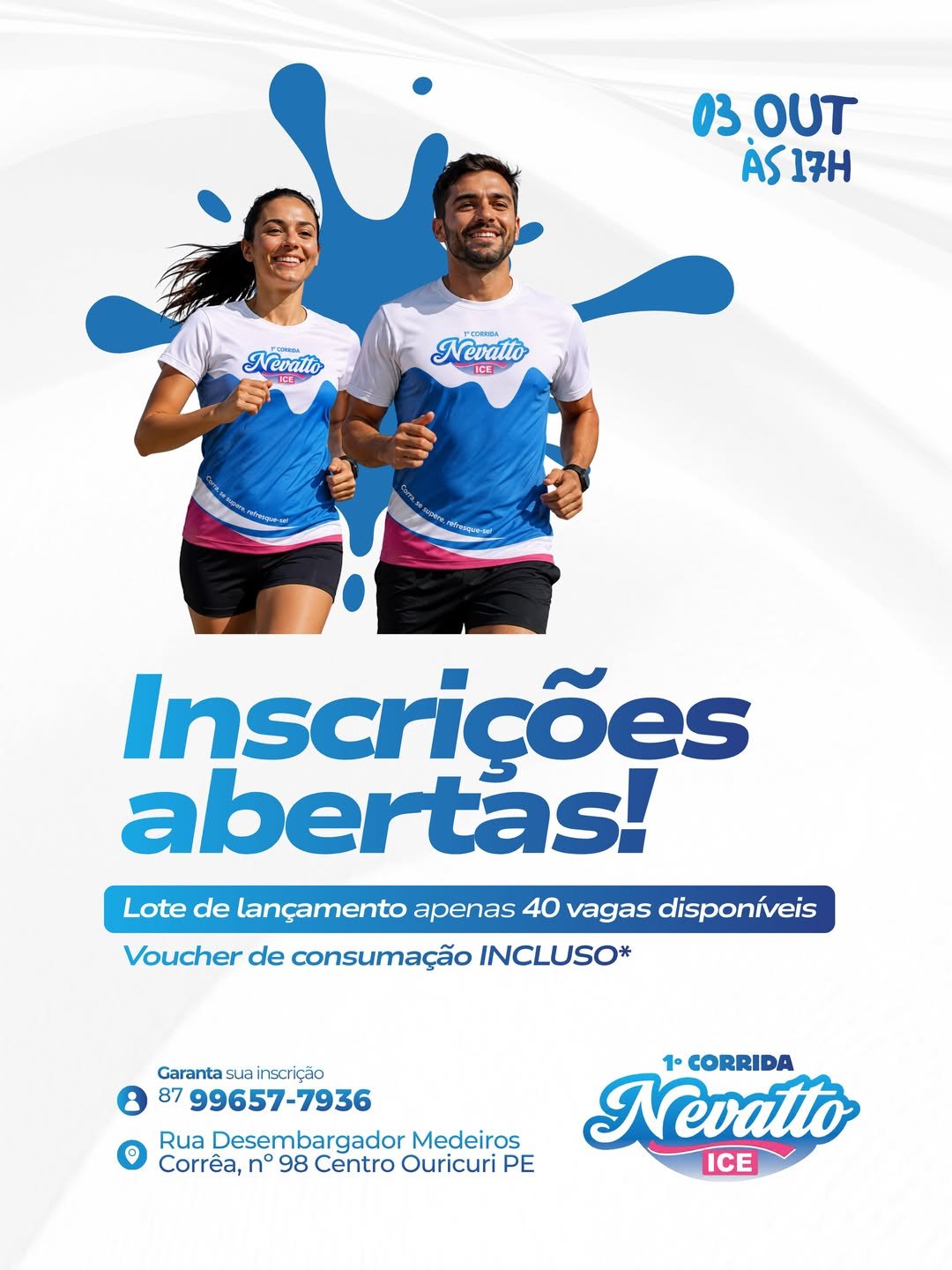 1ª corrida nevatto ice