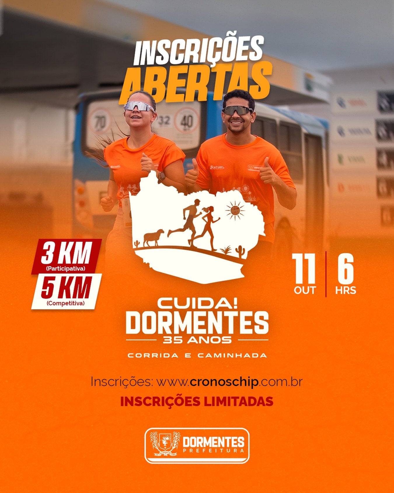 2ª Corrida e Caminhada Cuida Dormentes