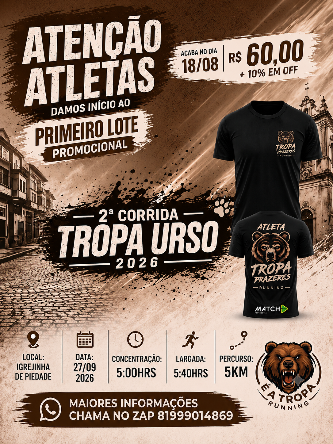 2ª corrida tropa urso