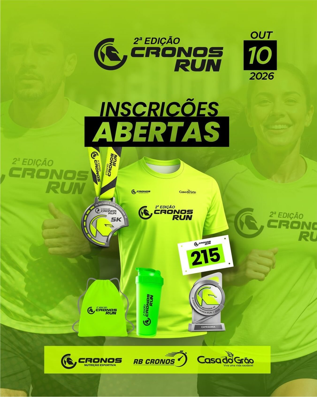 2ª edição da Cronos Run 2026