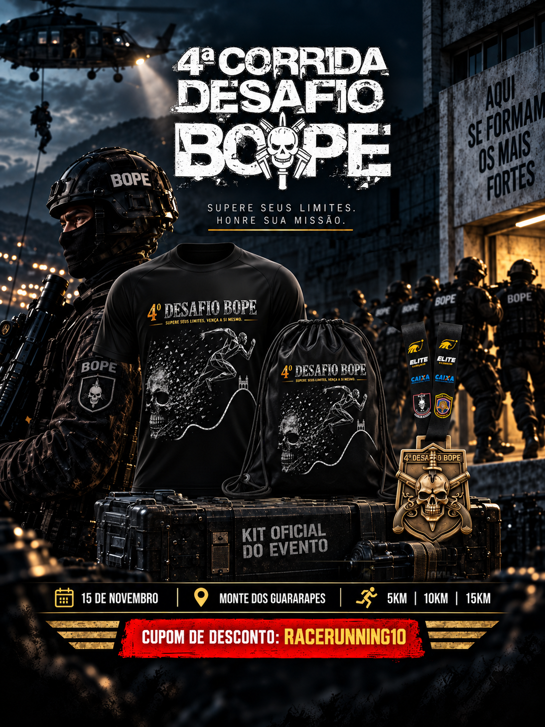4ª CORRIDA DESAFIO BOPE