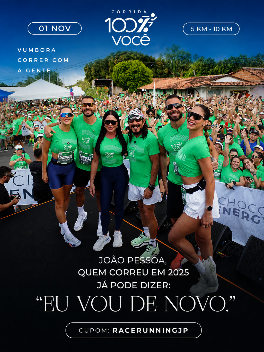 CORRIDA 100% VOCÊ JOÃO PESSOA