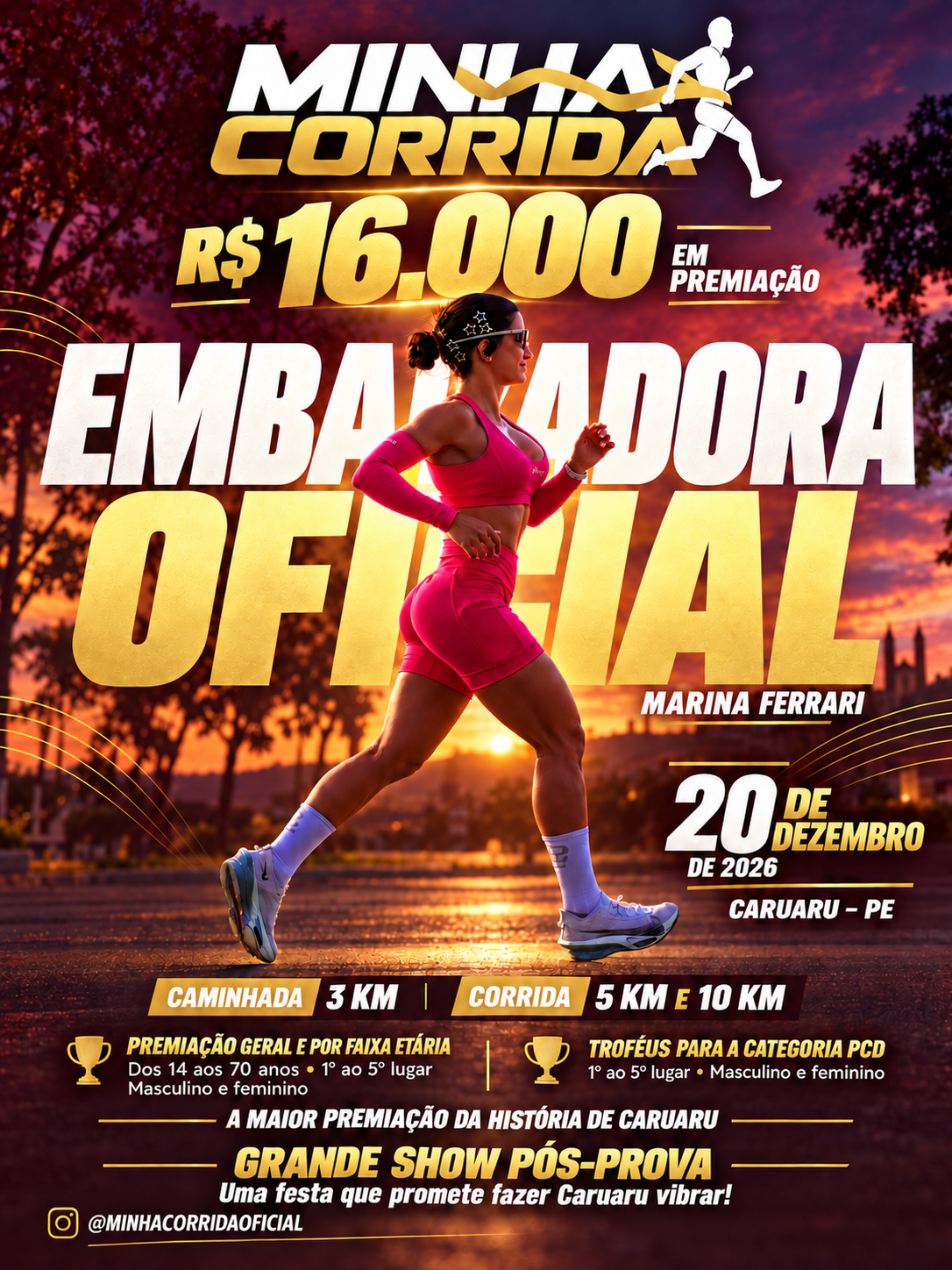 Capa de Corrida Minha Corrida