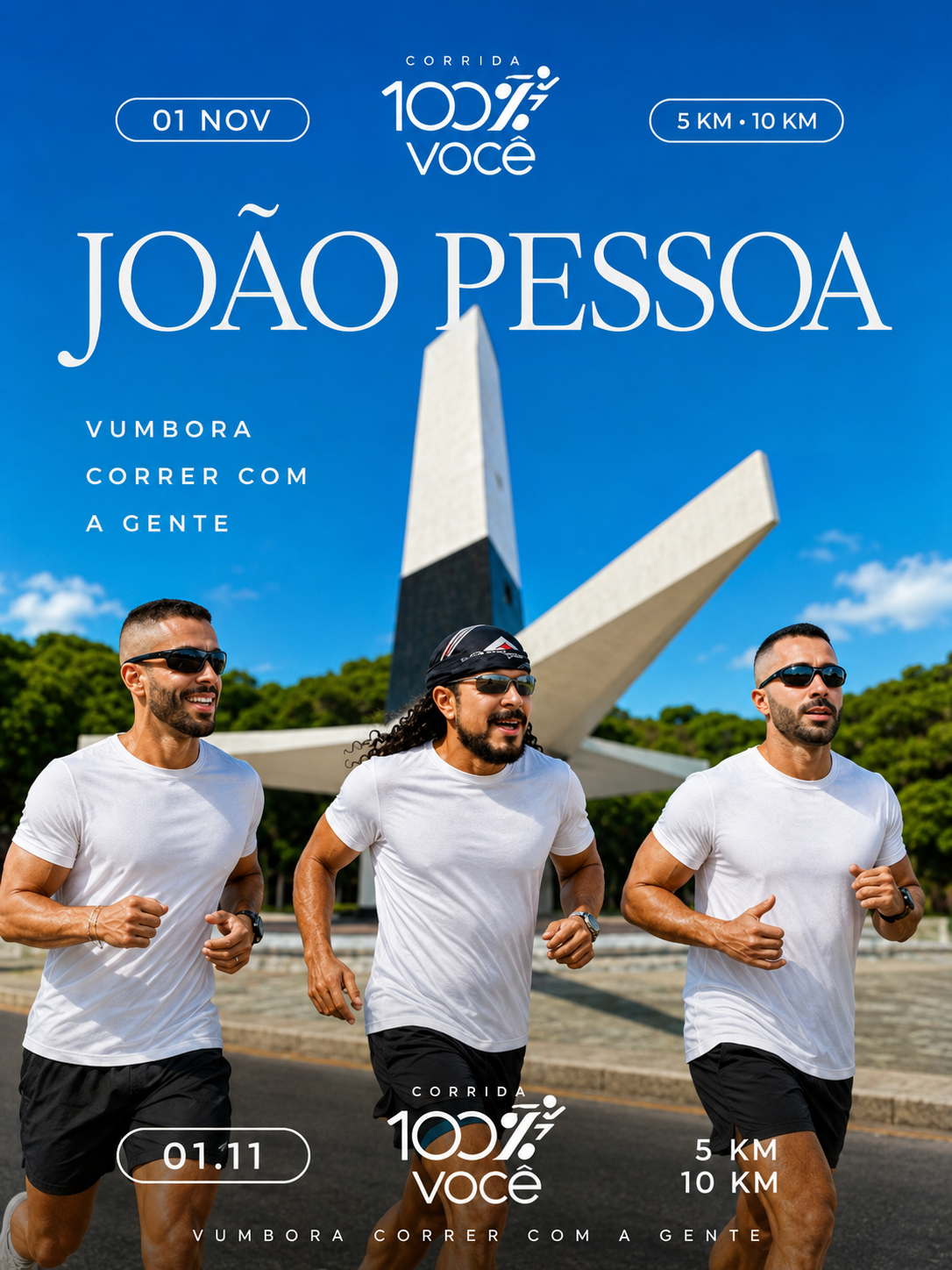 corrida 100% você joão pessoa