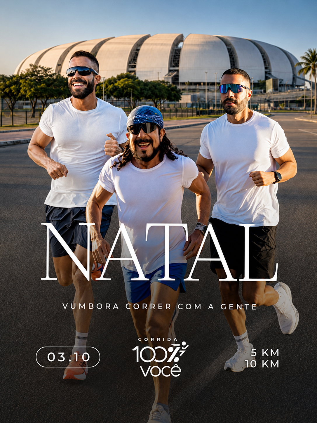 corrida 100% você natal