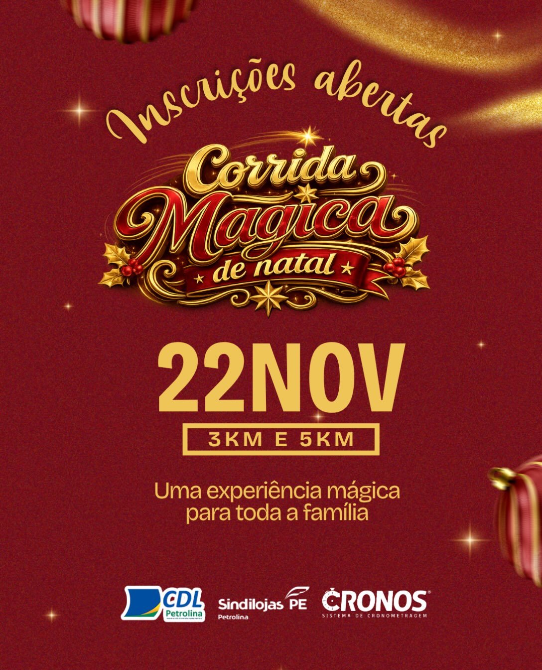 corrida mágica de natal