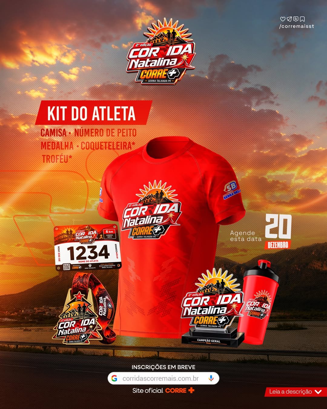 corrida natalina corre +