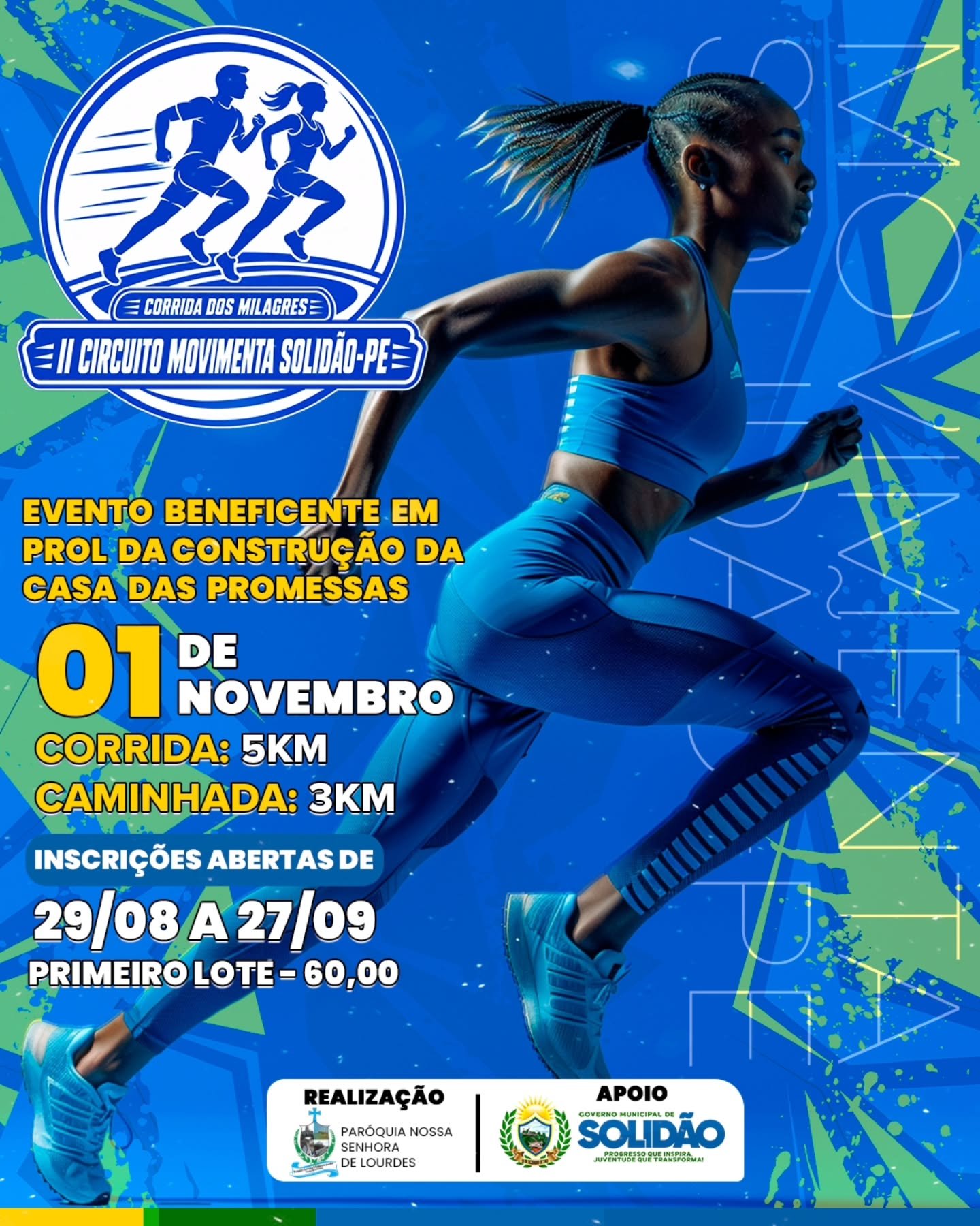 ii circuito movimenta solidão-pe e corrida dos milagres