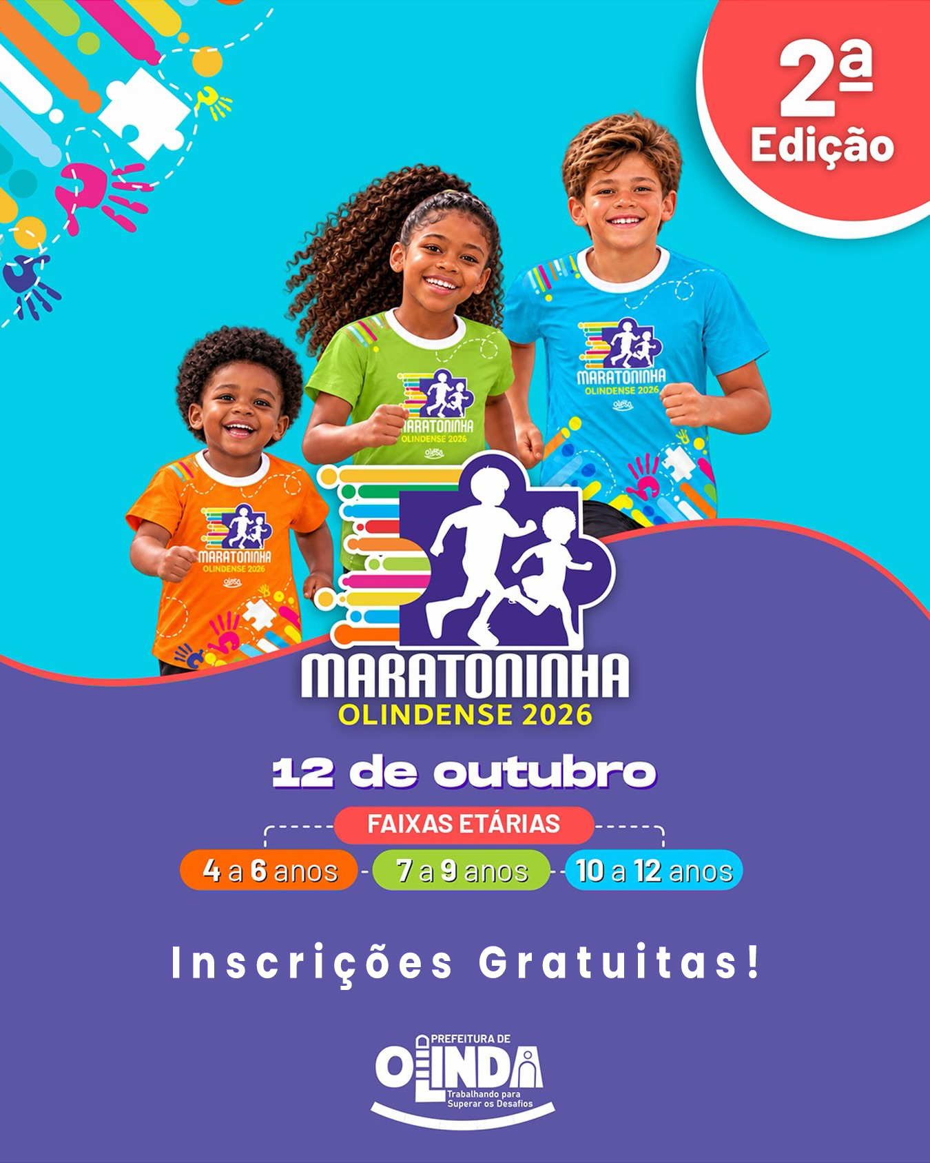 Capa de Maratoninha Olindense 2026